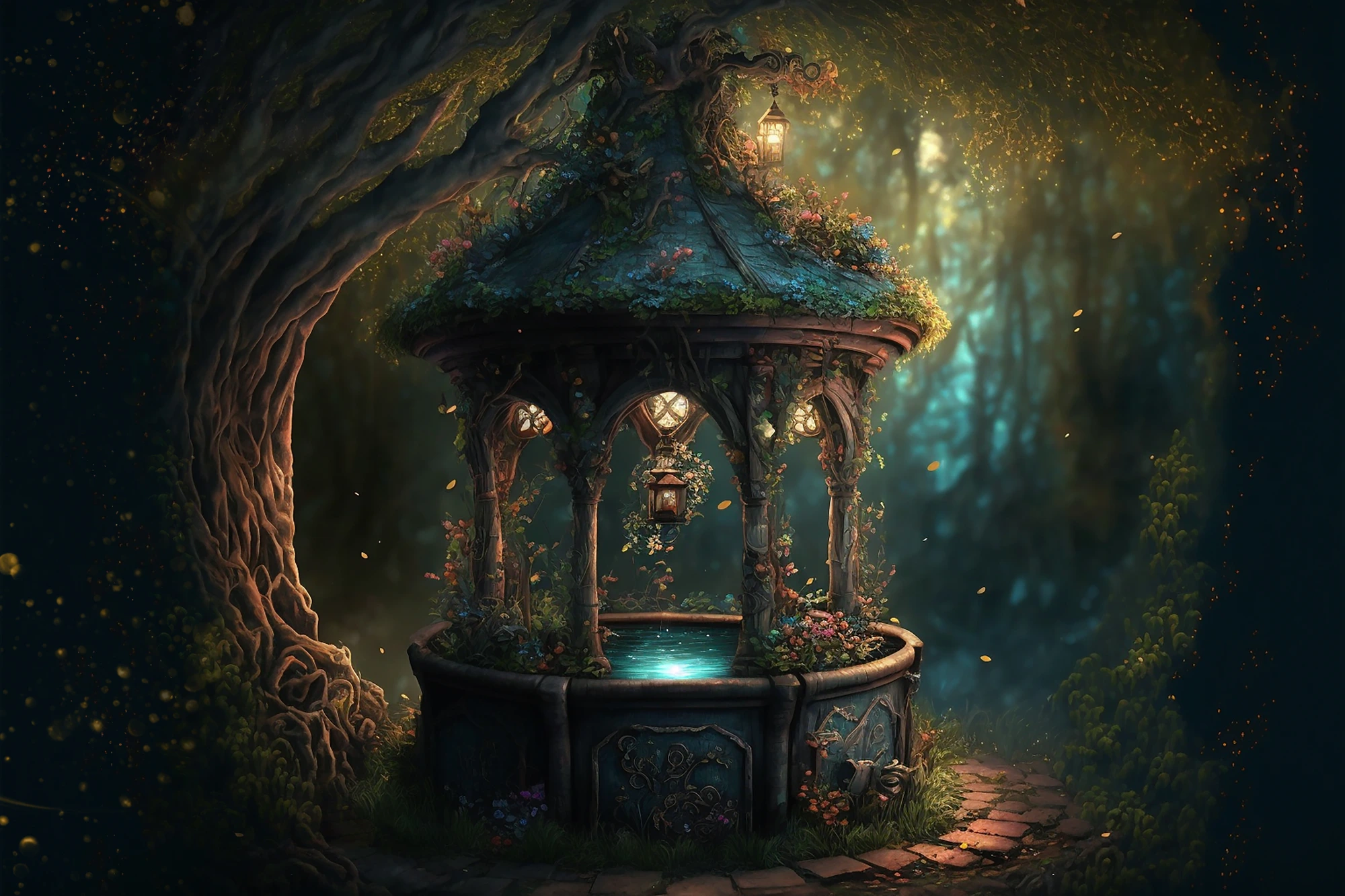 The Wishing Well — editorial